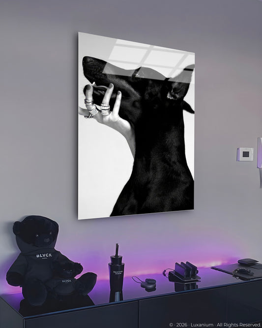 Doberman Diamond Rings