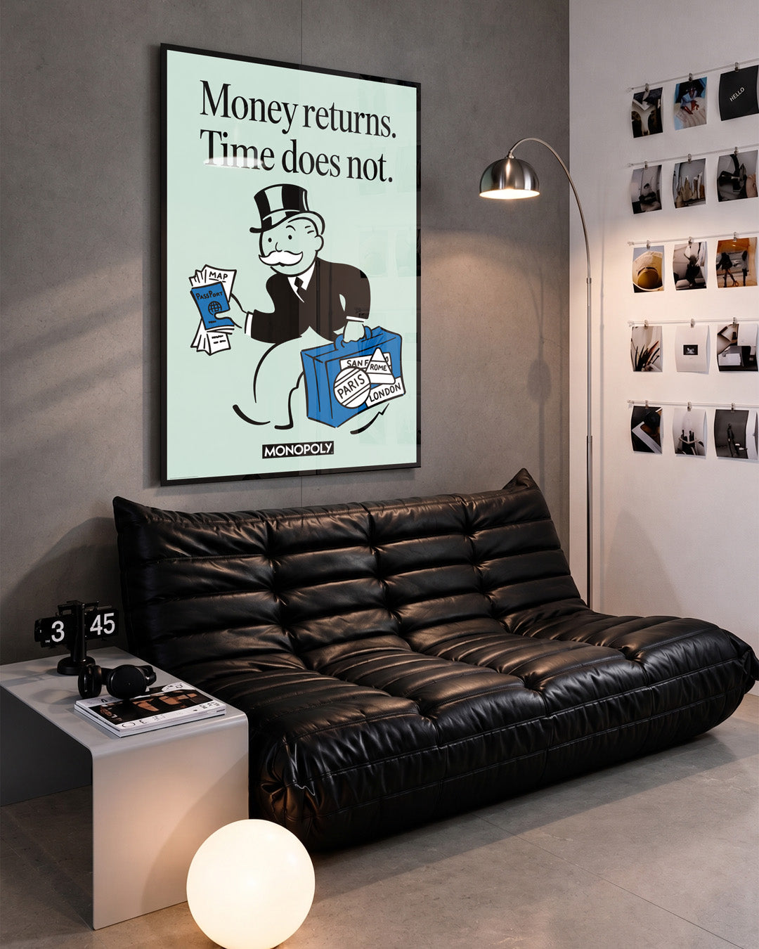 Money Returns Time Does Not