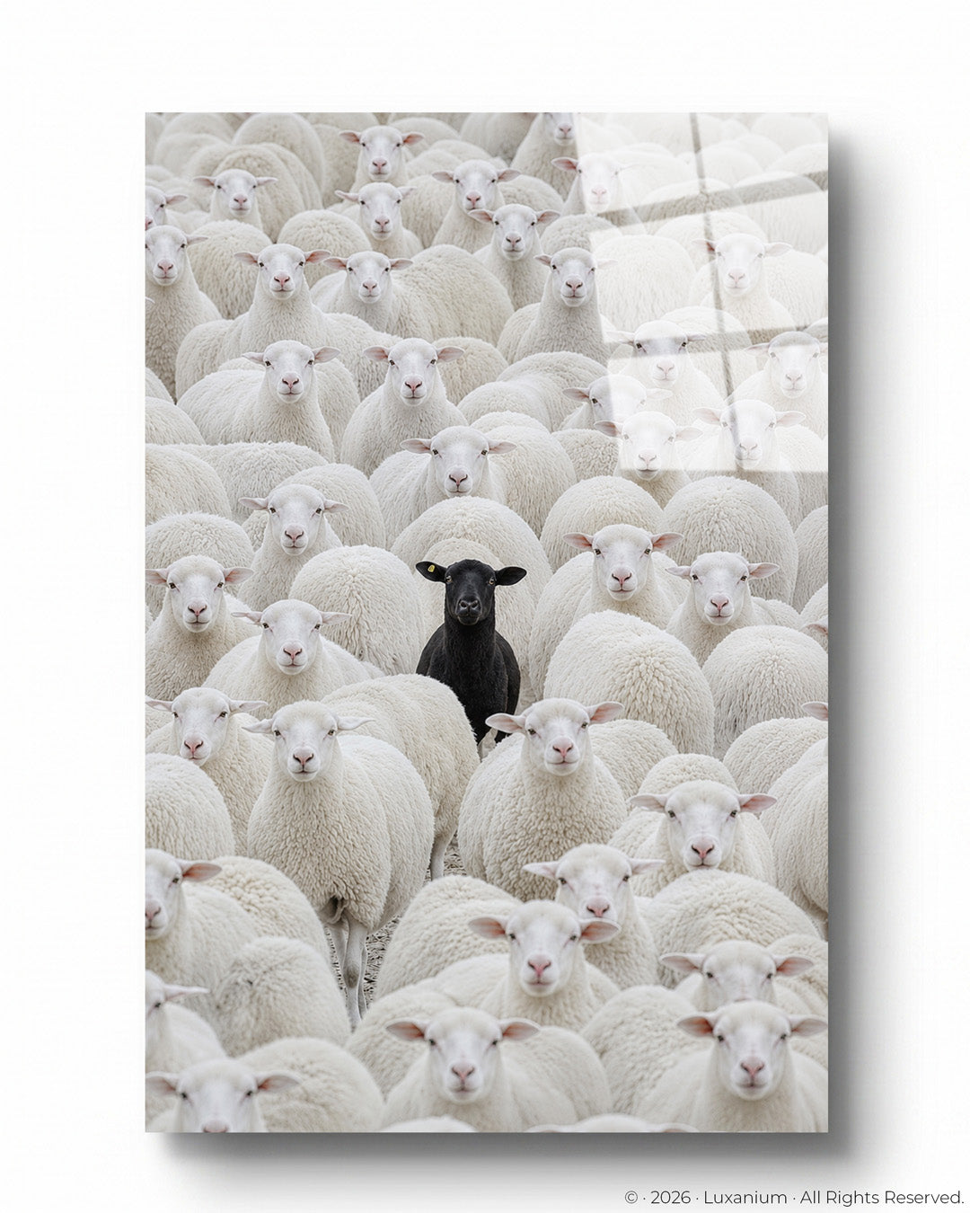 Lone Black Sheep