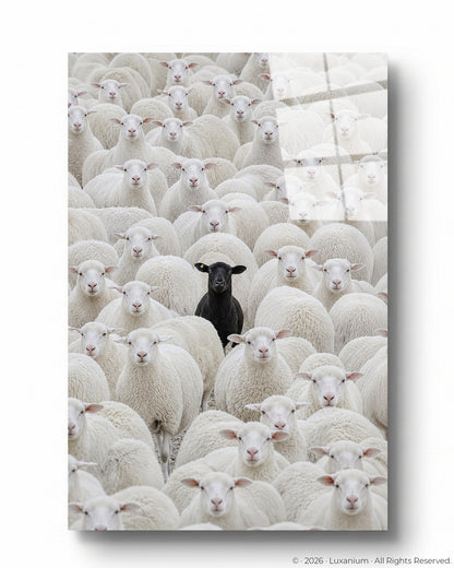 Lone Black Sheep