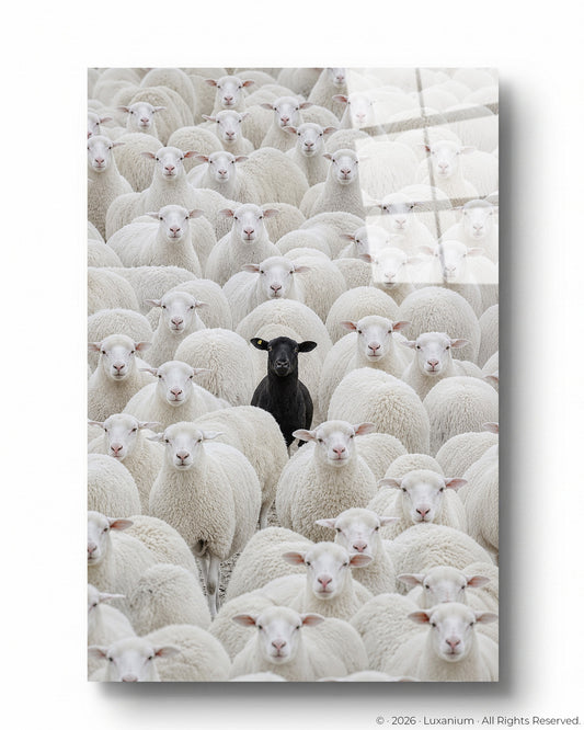 Lone Black Sheep