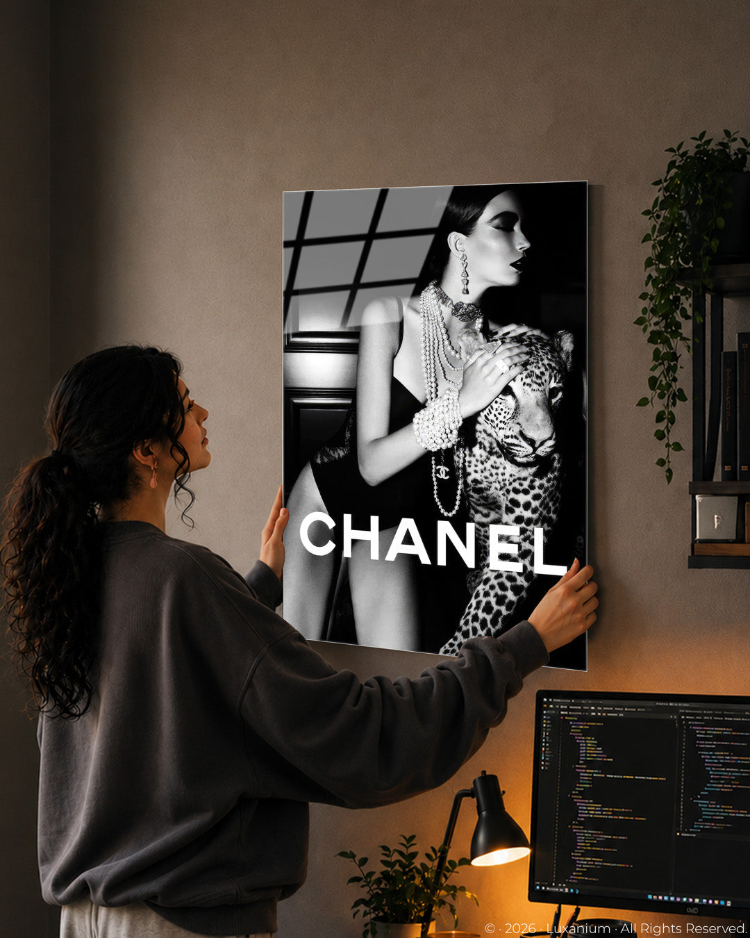 Chanel Leopard Editorial