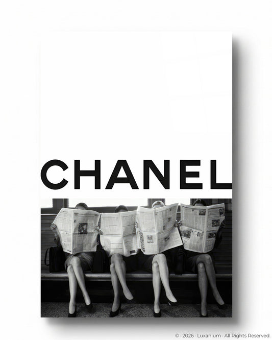 Chanel Newspaper Editorial