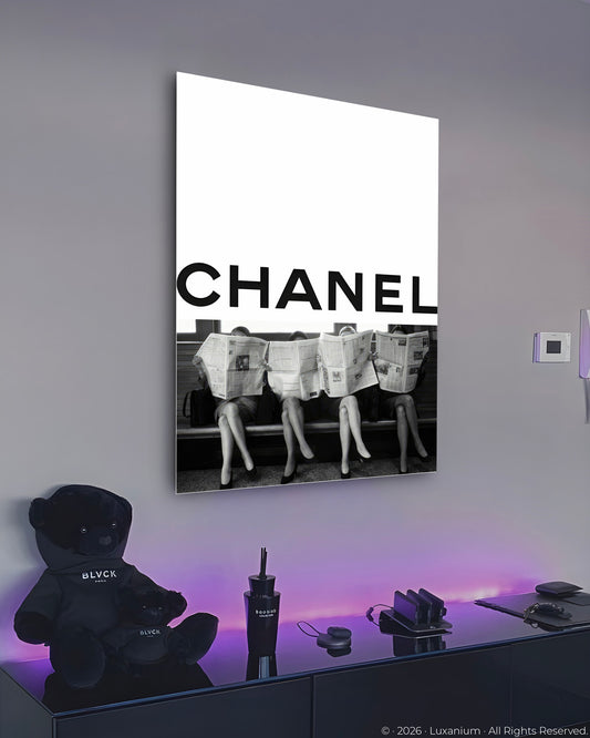 Chanel Newspaper Editorial