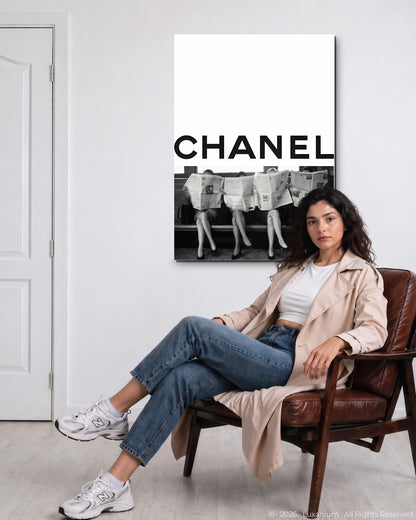 Chanel Newspaper Editorial