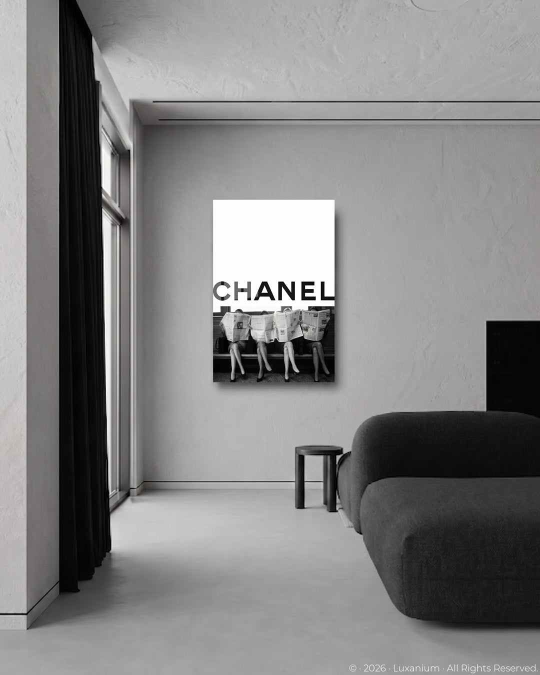 Chanel Newspaper Editorial