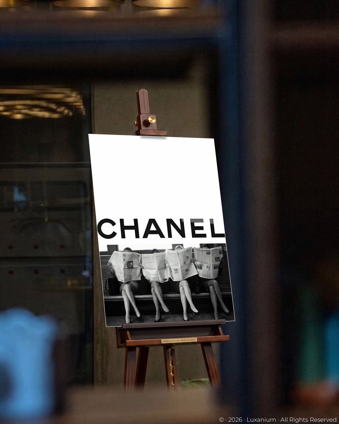 Chanel Newspaper Editorial
