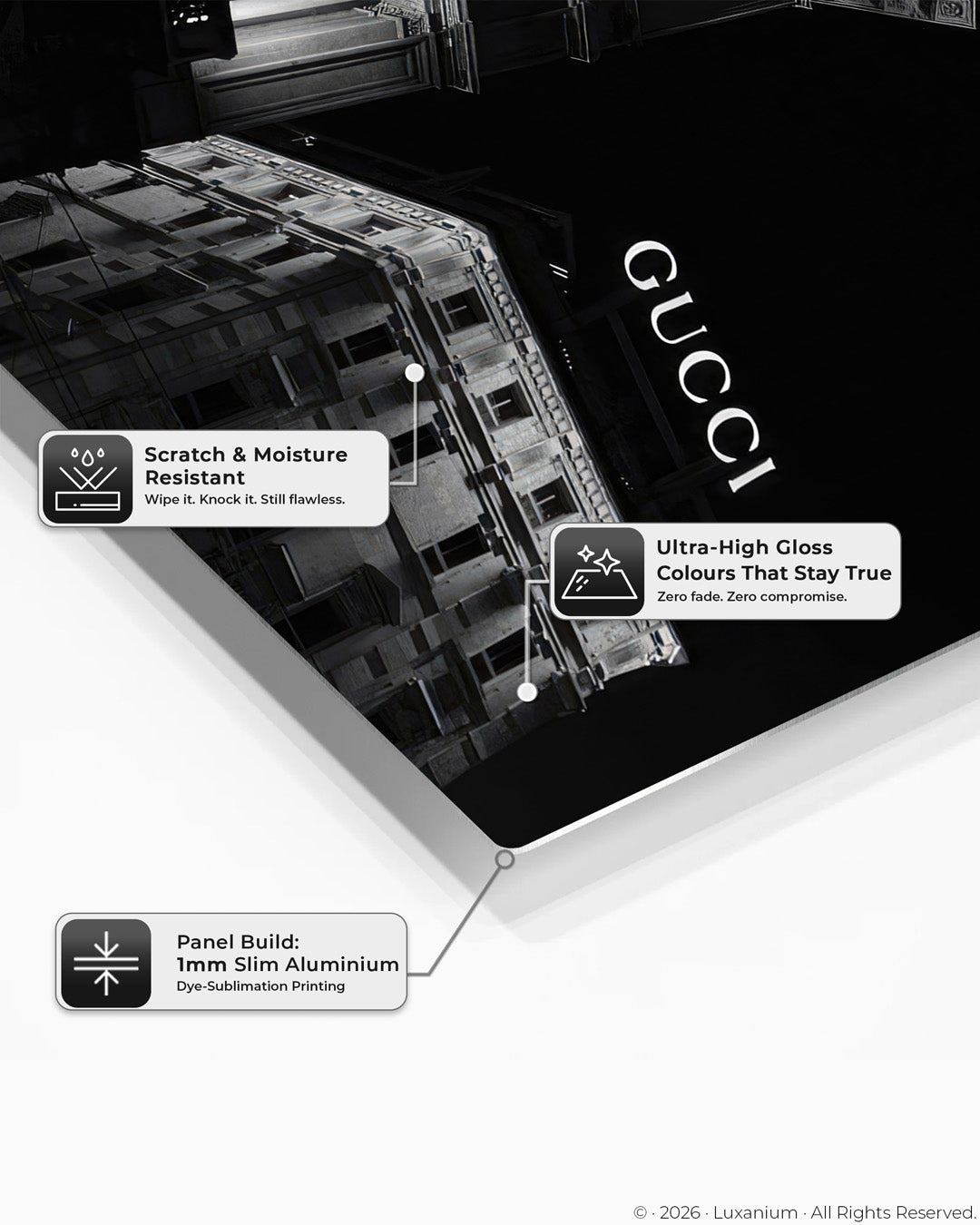 Gucci Night Architecture