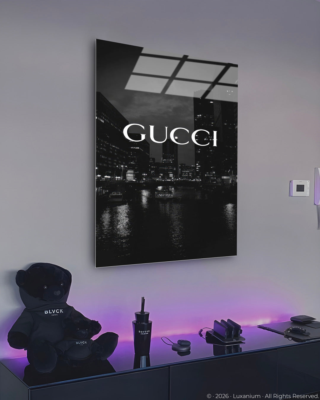 Gucci Night Cityscape