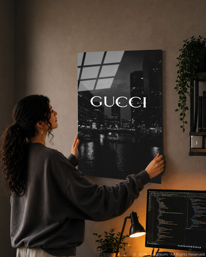 Gucci Night Cityscape