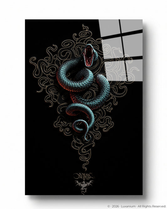 Dark Metallic Owl