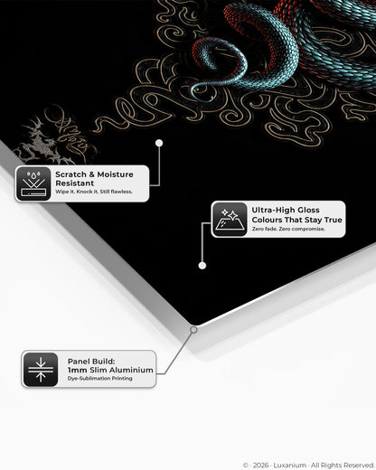 Intricate Dark Serpent