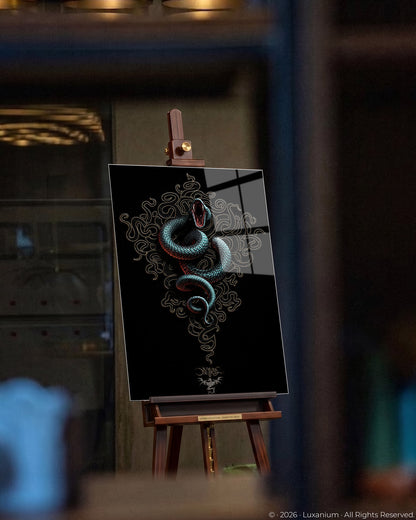 Intricate Dark Serpent