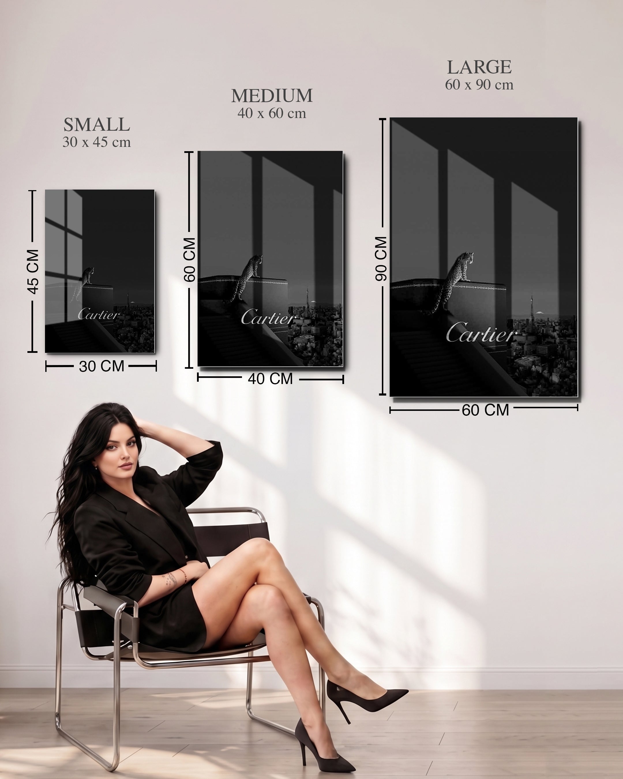 Sizes in CM