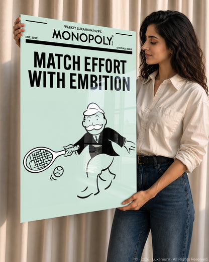 Match Effort With Ambition