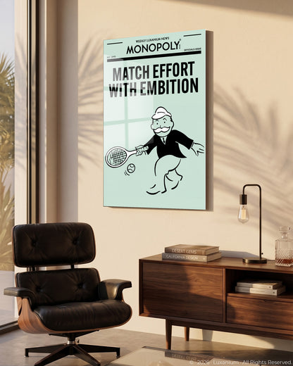 Match Effort With Ambition