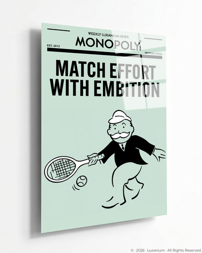 Match Effort With Ambition