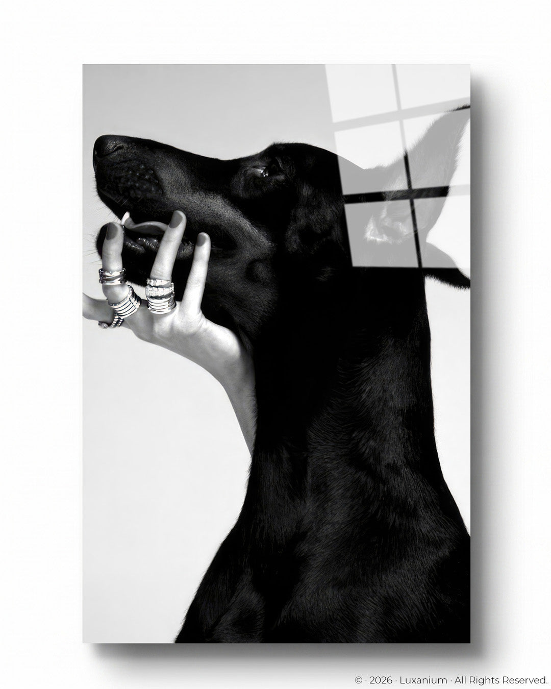 Doberman Diamond Rings