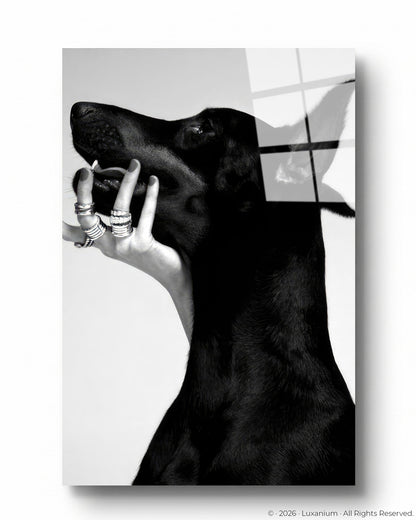 Doberman Diamond Rings