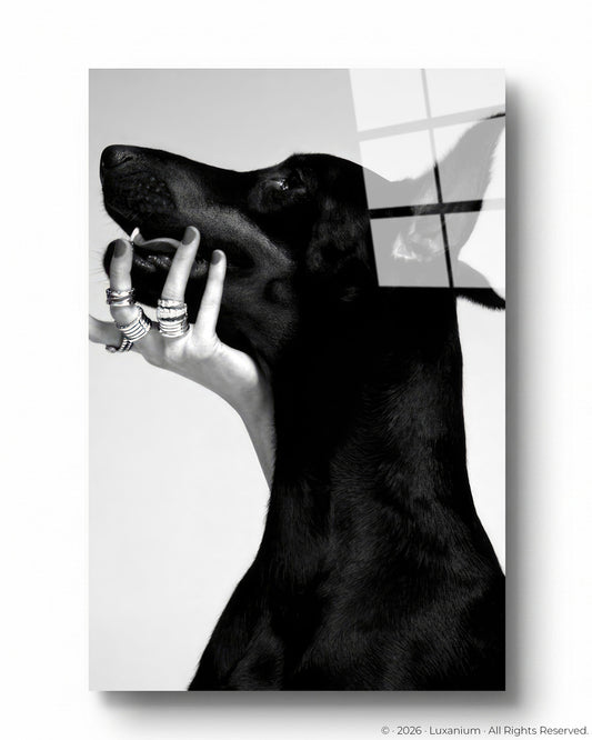 Doberman Diamond Rings