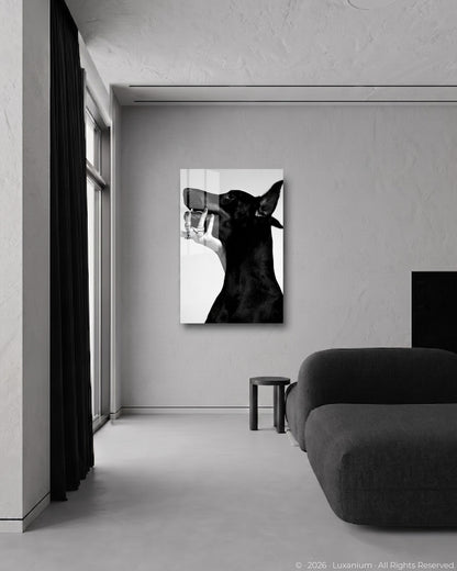 Doberman Diamond Rings