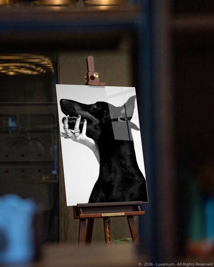 Doberman Diamond Rings