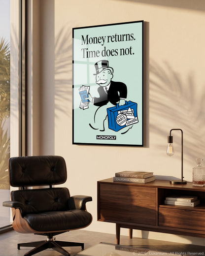 Money Returns Time Does Not