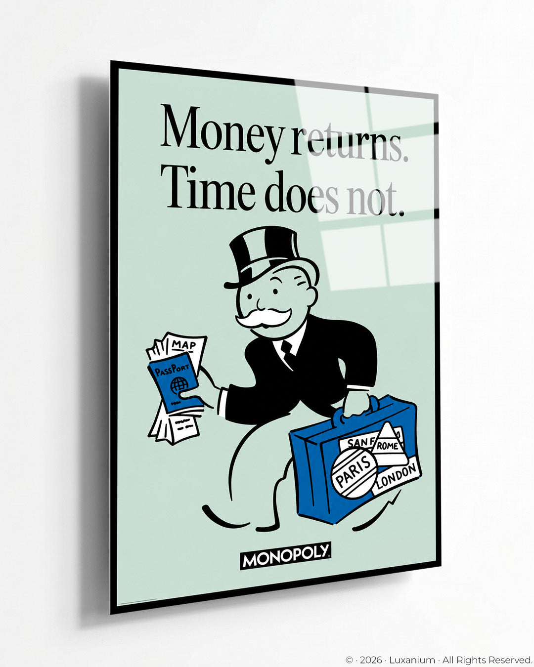 Money Returns Time Does Not