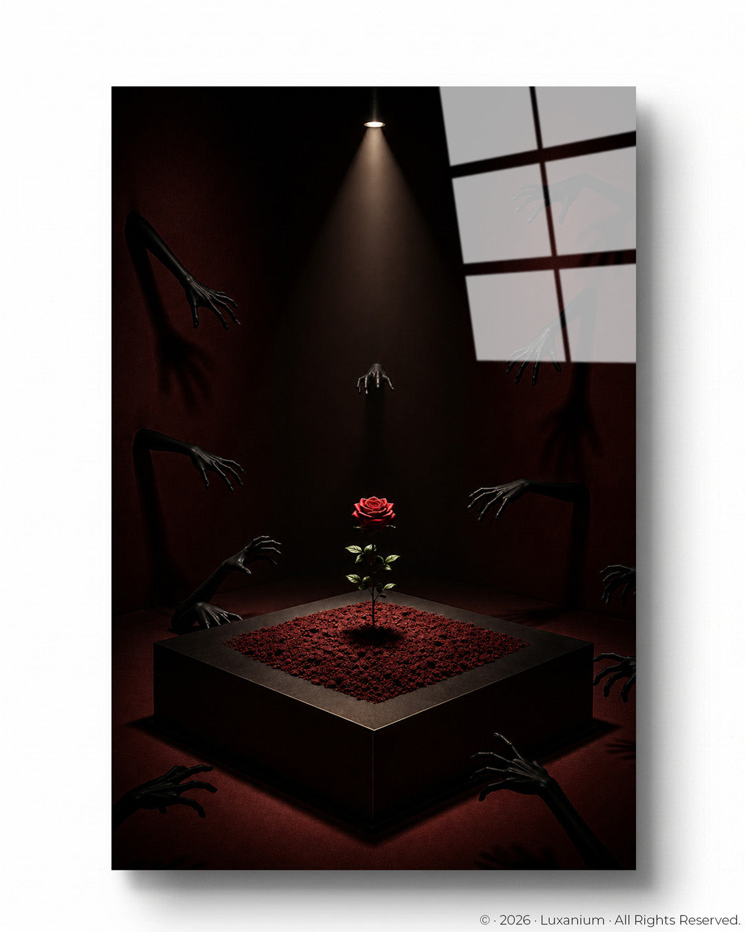 Rose & Hands