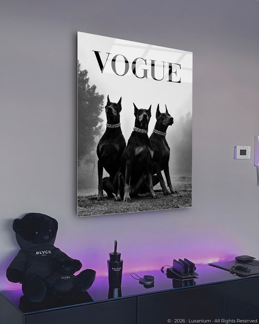 Vogue Editorial Dobermans