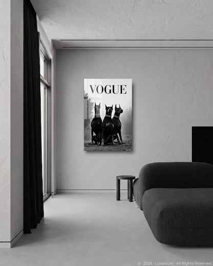 Vogue Editorial Dobermans