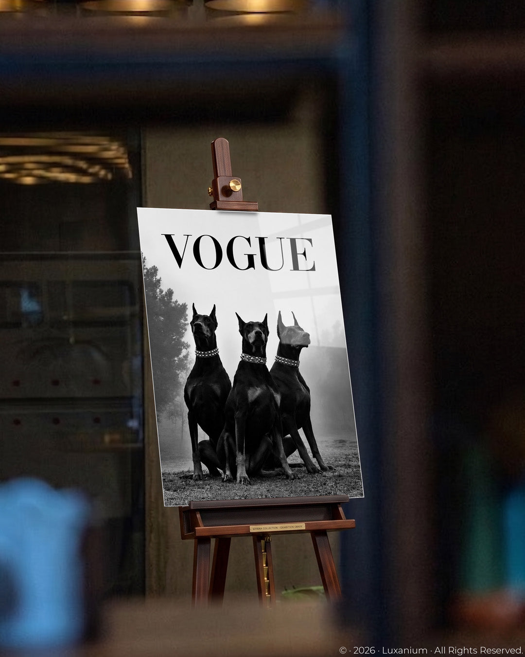Vogue Editorial Dobermans