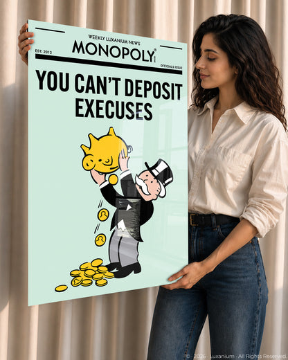 You Can't Deposit Excuses