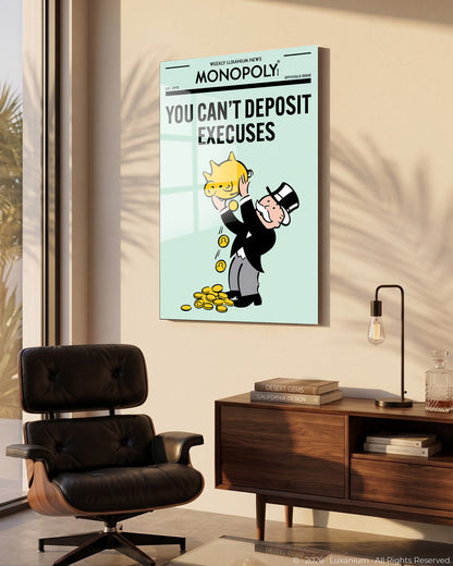 You Can't Deposit Excuses