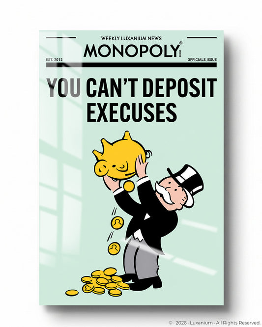 You Can't Deposit Excuses
