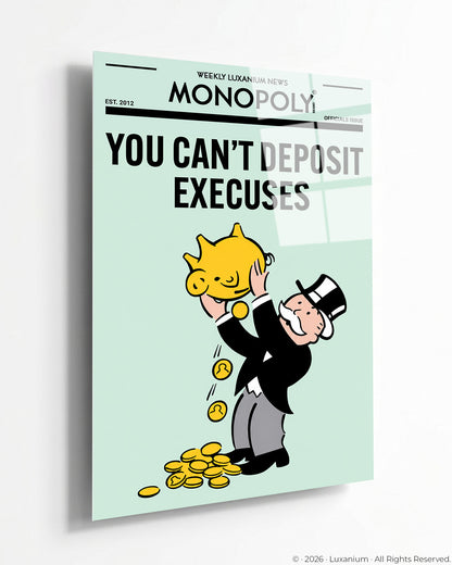 You Can't Deposit Excuses